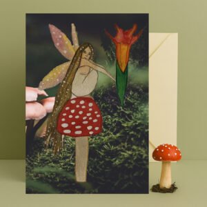 Amanita Muscaria Greeting Card