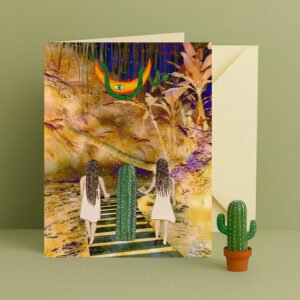 San Pedro Cactus Greeting Card